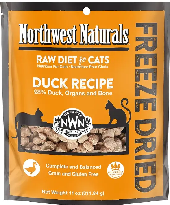 Northwest Naturals Frozen Cat Nibbles Duck 2