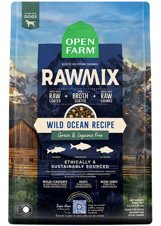 Open Farm Wild Ocean Grain-Free Rawmix For Dogs 1