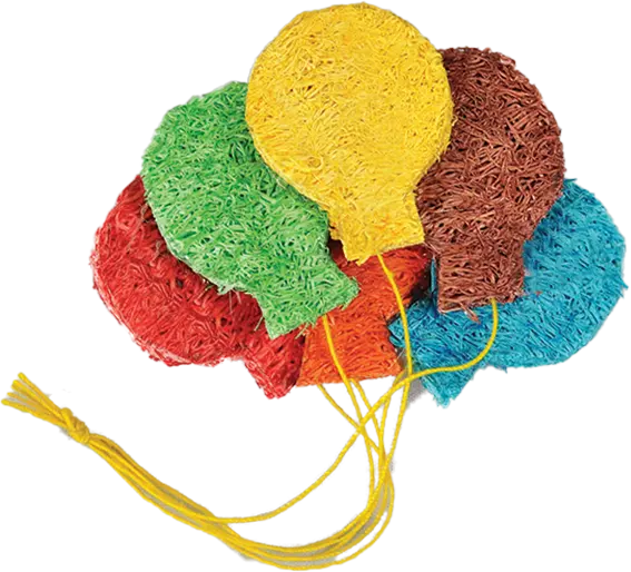 A&E Cage Company Nibblers Loofah Balloons 1