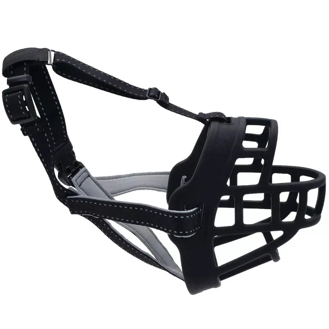 Coastal Pet Products Soft Basket Muzzle Black 1