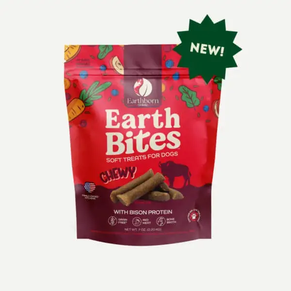 Earthborn Holistic Earthbites Chewy With Bison Protein Dog Treats 1