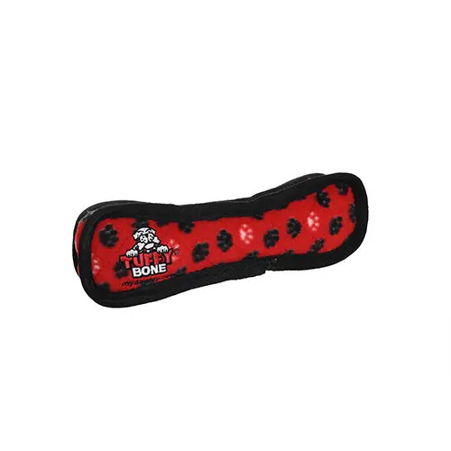 Tuffy® Bone Red Dog Toy 1