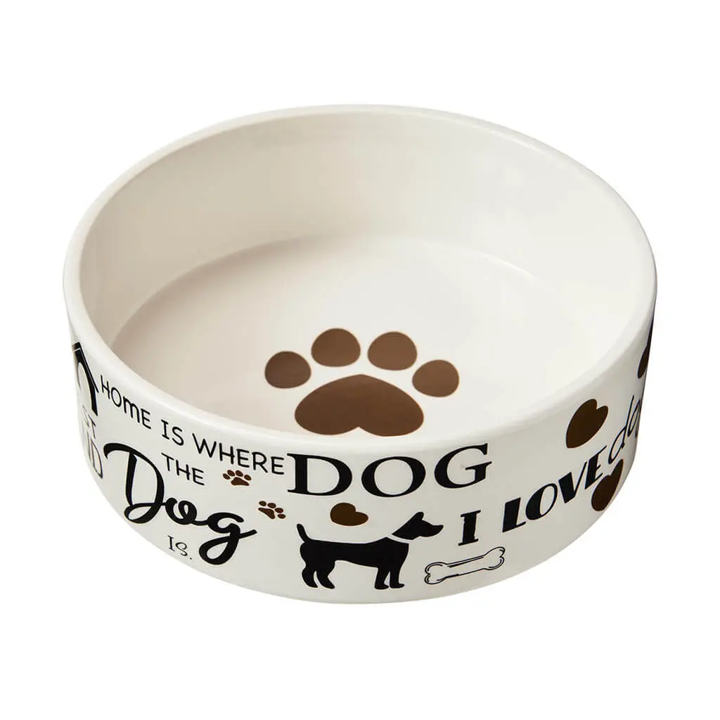 Ethical Pet Spot I Love Dogs Dog Dish Bowl 1