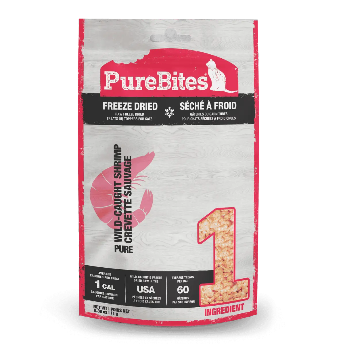 Purebites Shrimp Freeze Dried Cat Treats 1