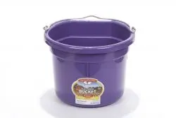 Little Giant Flat Back Plastic Bucket 8 Quart 1