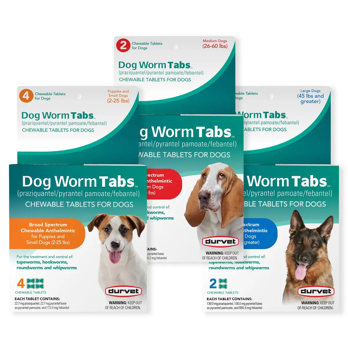 Durvet Dog Worm Tabs 1
