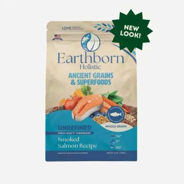 Earthborn Holistic Unrefined Smoked Salmon Recipe Dry Dog Food 1