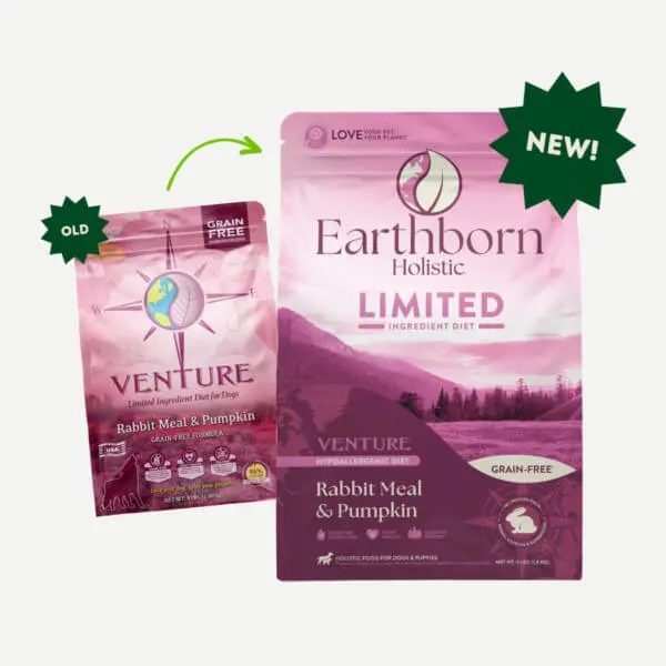 Earthborn Holistic Venture Rabbit Meal & Pumpkin Dry Dog Food 2
