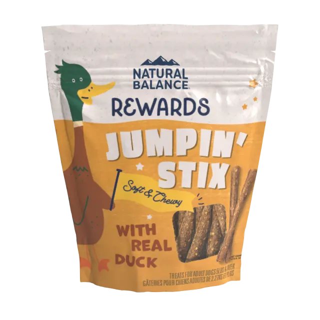 Natural Balance Jumpin' Stix With Real Duck Dog Treats 1