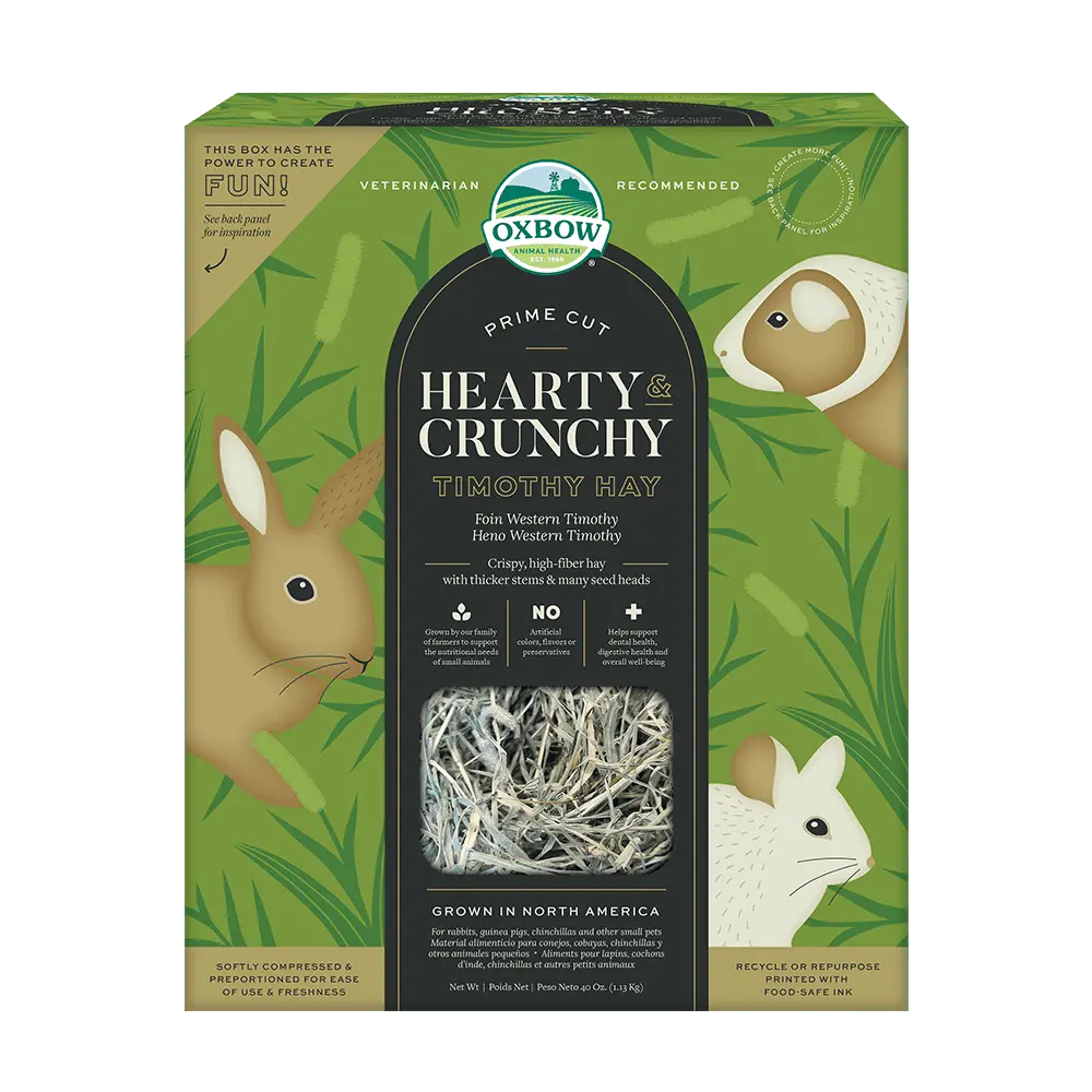 Oxbow Prime Cut Hearty & Crunchy Timothy Hay 1