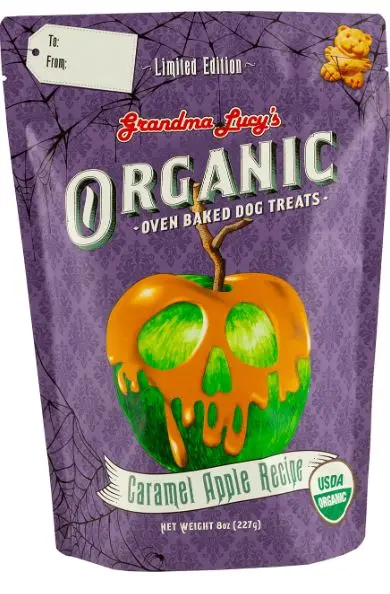 Grandma Lucy's Organic Caramel Apple Oven Baked Dog Treats 1