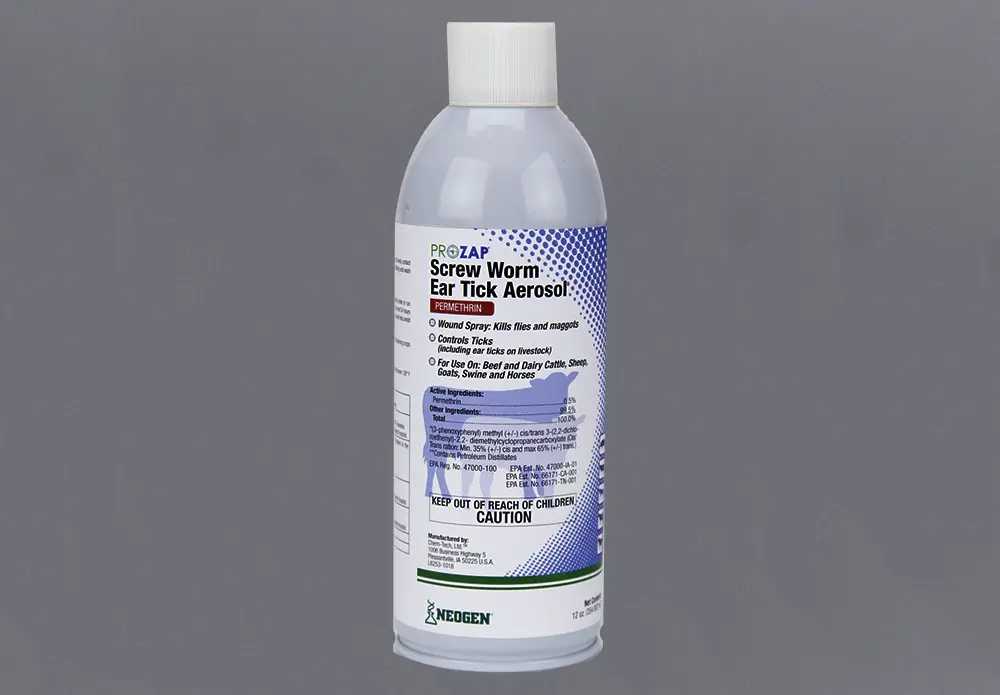 Prozap® Screw Worm And Ear Tick Aerosol 1