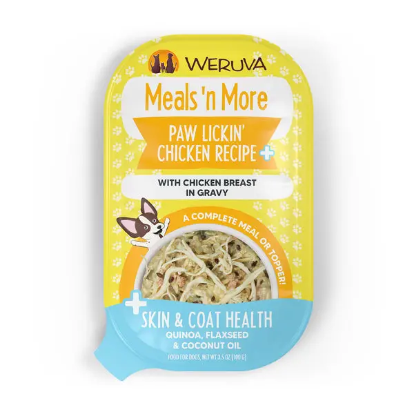 Weruva Meals 'N More  Paw Lickin' Chicken Recipe Plus With Chicken Breast In Gravy For Dogs 1