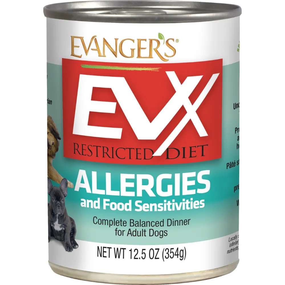 Evanger's Evx Restricted Diet Allergies And Food Sensitivities Dinner For Dogs 1