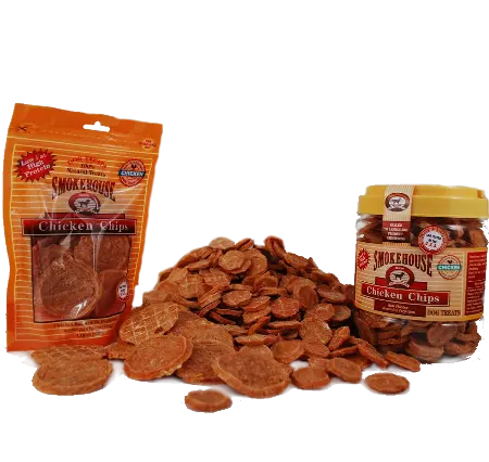 Smokehouse 100-Percent Natural Chicken Chips Dog Treats 1