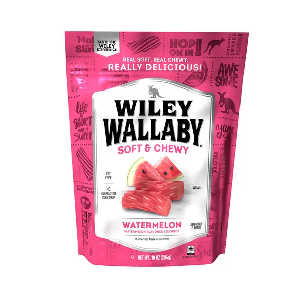 Wiley Wallaby Gourmet Watermelon Licorice 1