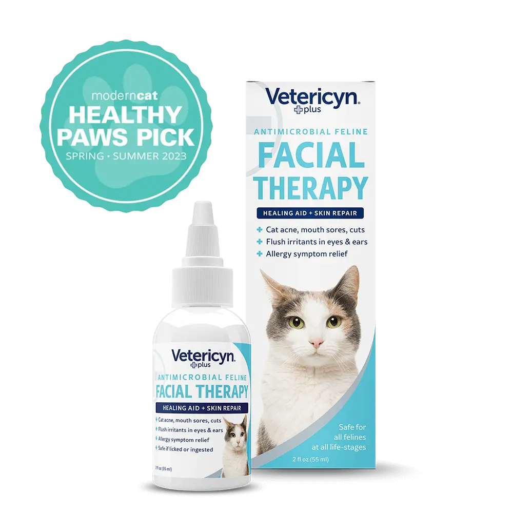 Vetericyn Plus® Antimicrobial Feline Facial Therapy 1