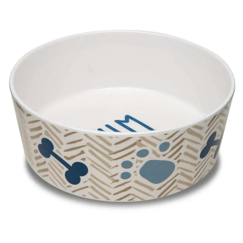 Loving Pets Dolce Yum Chevron Bowl 1