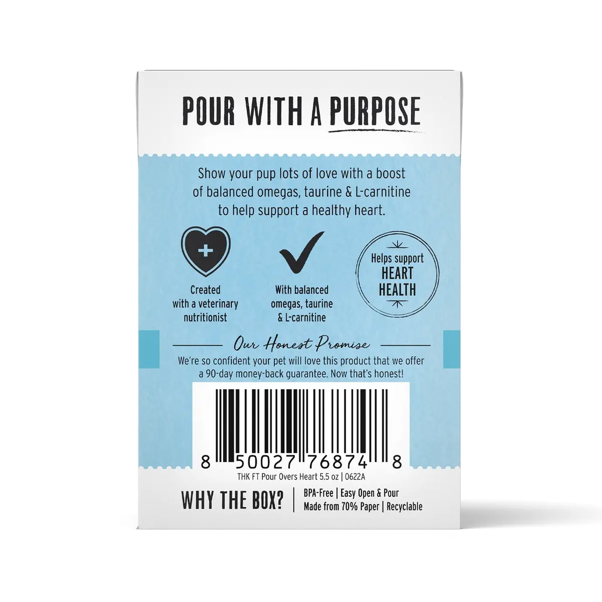The Honest Kitchen Grain Free Functional Pour Over Heart Health - Turkey Broth & Salmon Stew 2