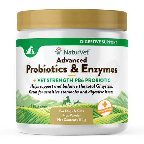 Naturvet Advanced Probiotics & Enzymes Powder 1