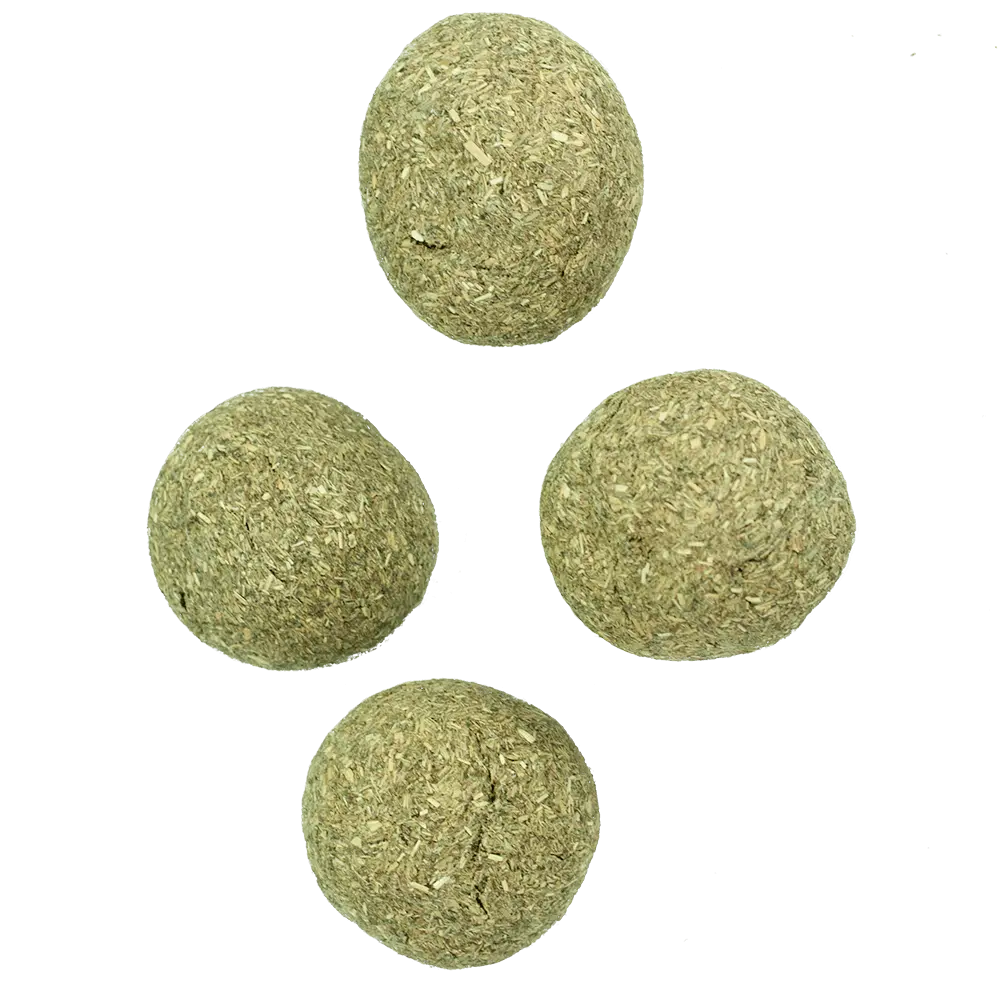 A & E Cage 4 Piece Round Hay Chew Bites 1