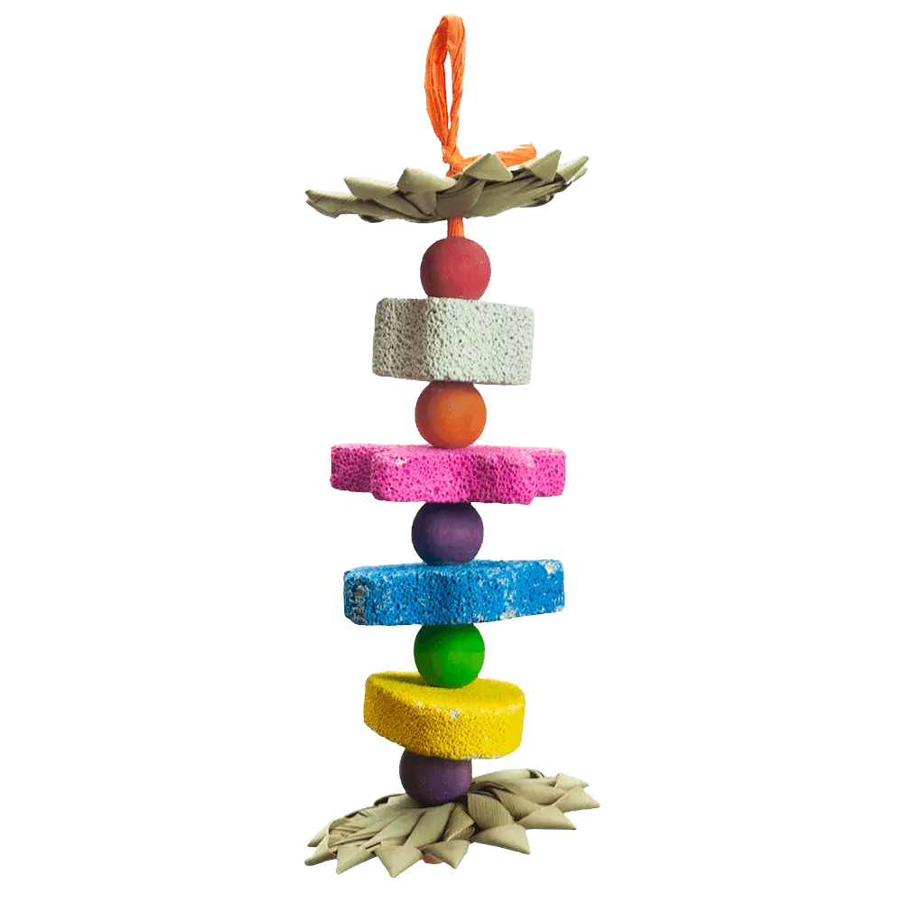 A & E Cage Colored Pumice Star Small Animal Toy 1