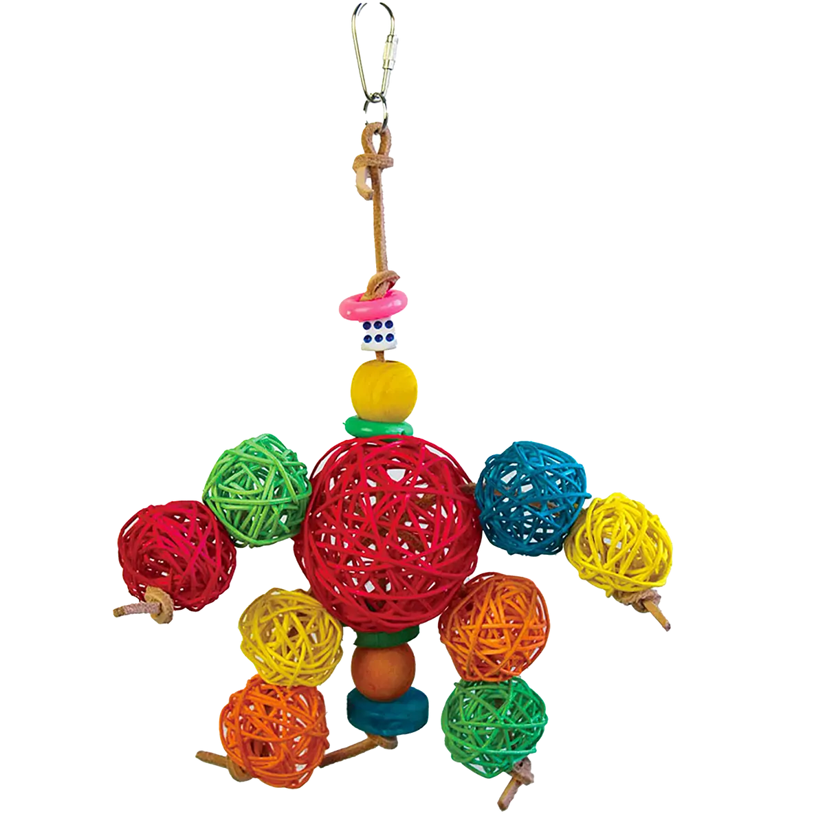 A & E Cage Happy Beaks Have A Ball Bird Toy 1