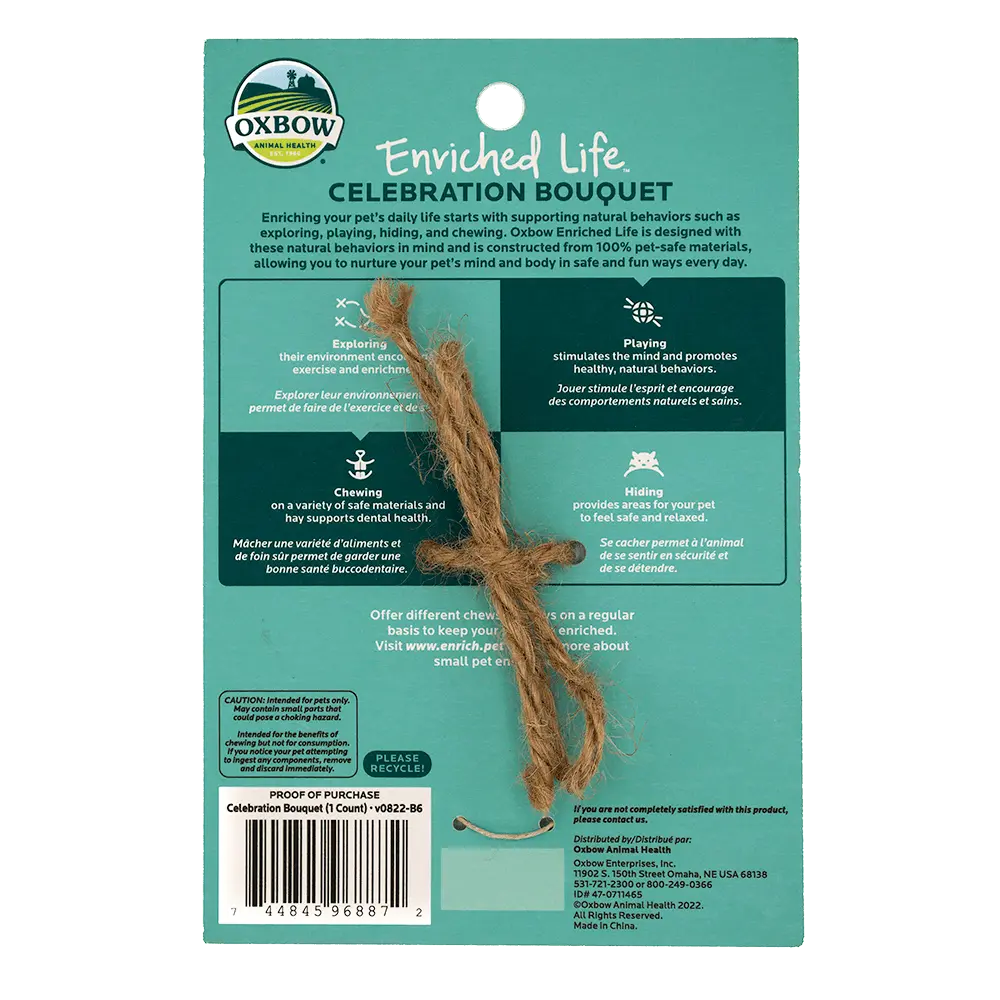 Oxbow Animal Health Enriched Life - Celebration Boquet 2