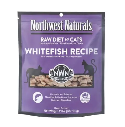 Northwest Naturals Frozen Cat Nibbles Whitefish 1