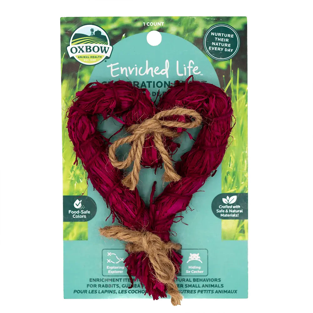 Oxbow Animal Health Enriched Life Celebration Heart 1