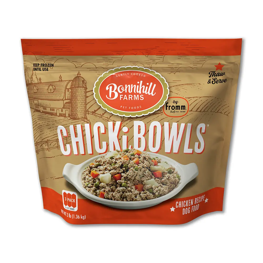 Bonnihill Farms Chickibowls Chicken Recipe Dog Food 2