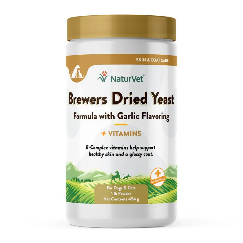 Naturvet Brewers Dried Yeast With Garlic Powder 1