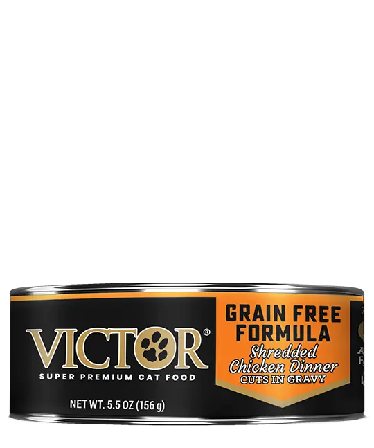 Victor Grain Free Formula Shredded Chicken Dinner Cuts In Gravy Cat Food 1