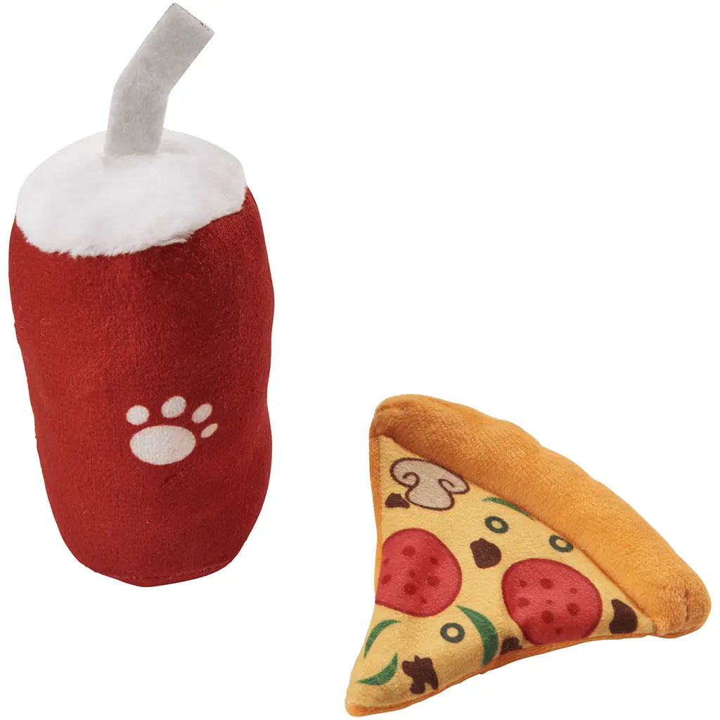 Ethical Pet Spot American Take-Out 2 Pk Assorted Cat Toy 1