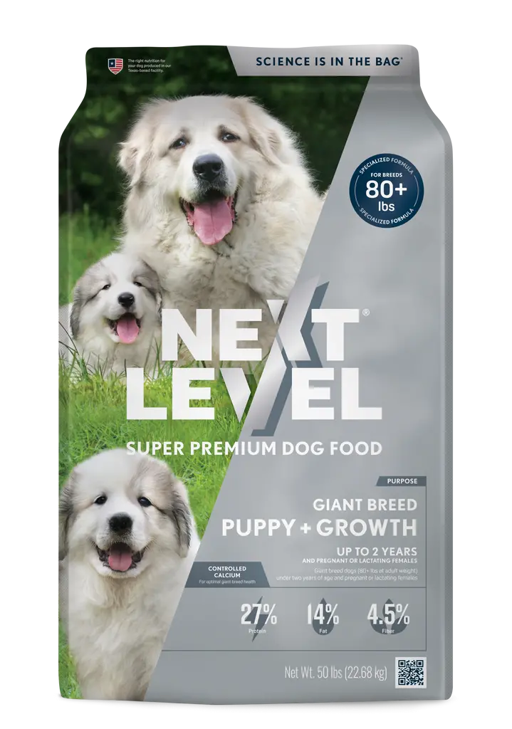 Next Level Super Premium Dog Food Giant Breed Puppy + Growth 1