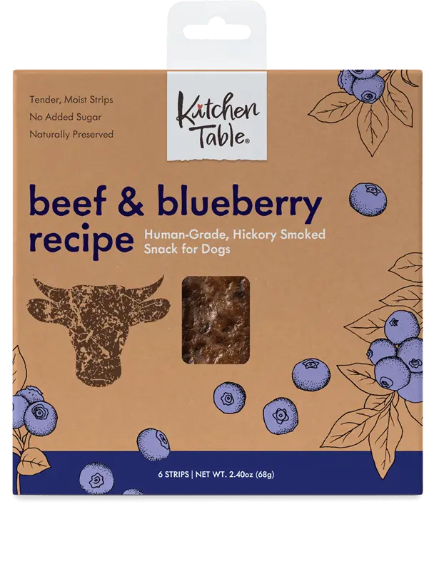 Kitchen Table Beef & Blueberry Recipe 1