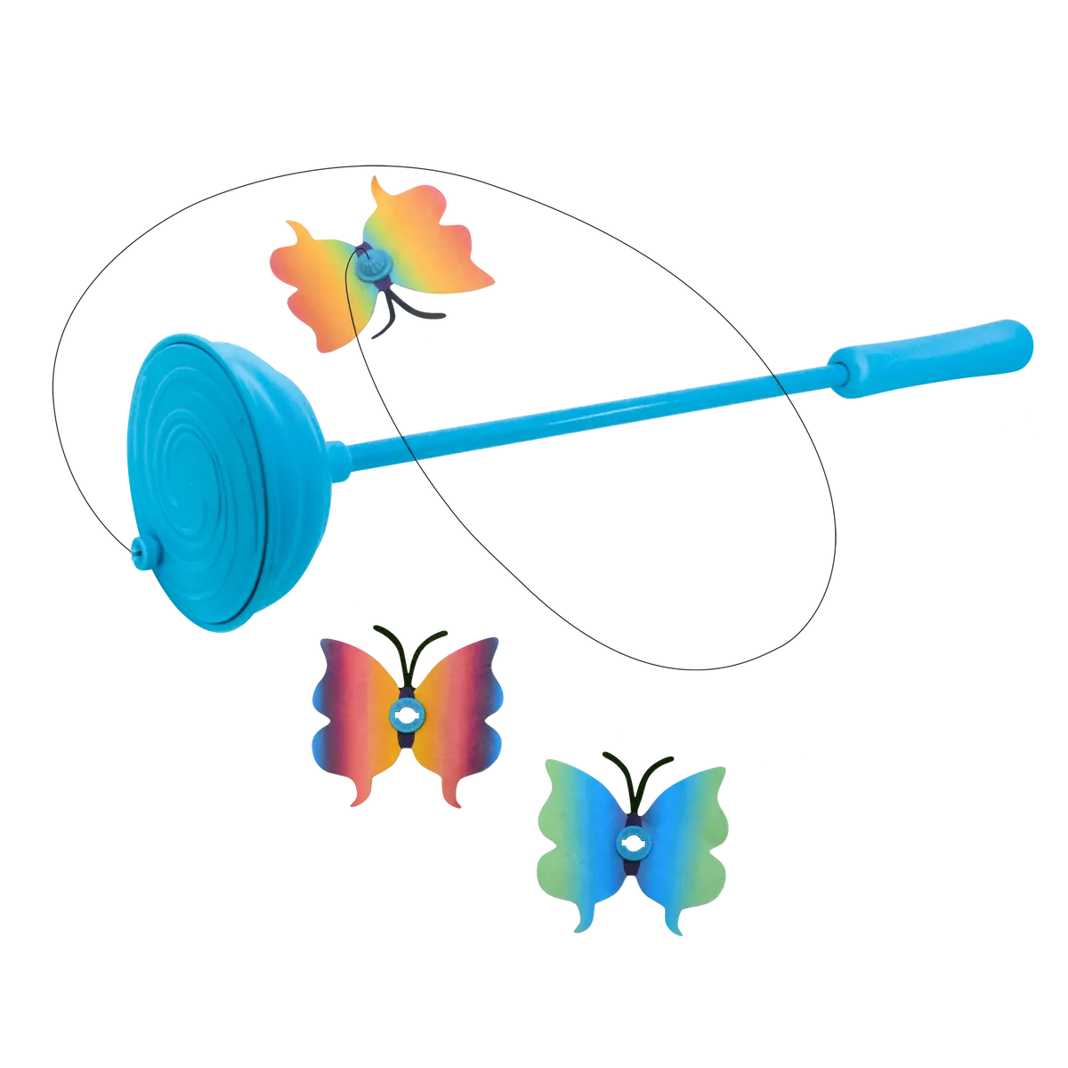 Kong Teaser Butterfly Assorted Cat Toy 1