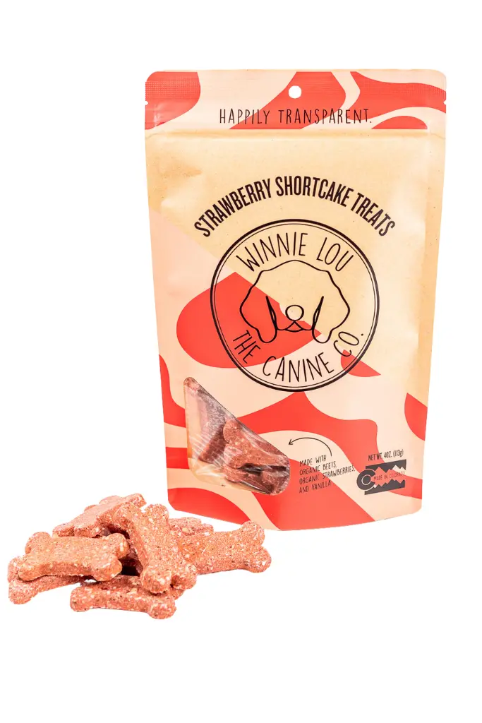 Winnie Lou Strawberry Shortcake Dog Treats 1