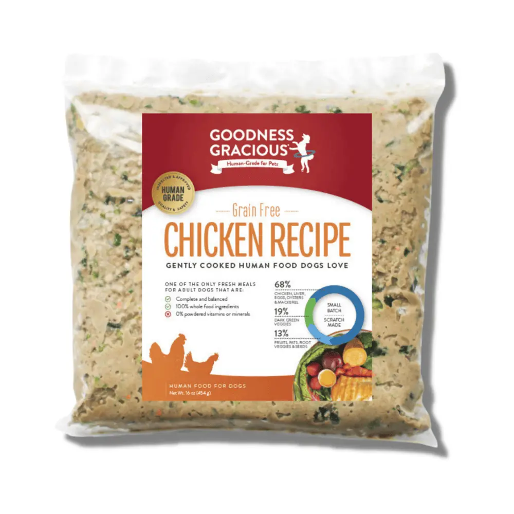Goodness Gracious Gently Cooked Chicken Recipe For Dogs 1