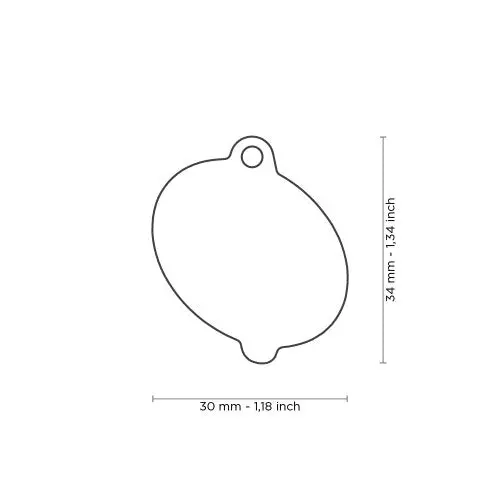 Myfamily Food Donut Id Tag 2