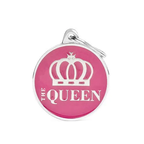 Myfamily Id Tag Big Circle The Queen 1