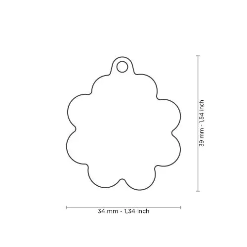 Myfamily Id Tag Big Daisy 2