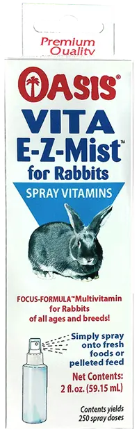 Oasis Vita E-Z-Mist Multivitamin Spray For Rabbit 1