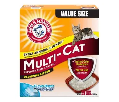 Arm & Hammer Multi-Cat Strength Clumping Litter 1