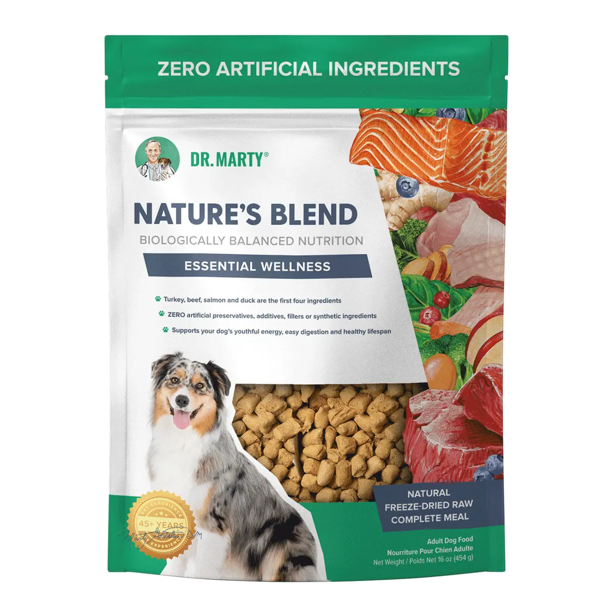 Dr. Marty Nature’S Blend Essential Wellness Premium Freeze-Dried Raw Dog Food 1