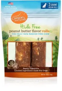Canine Naturals Hide Free Peanut Butter Chews 1