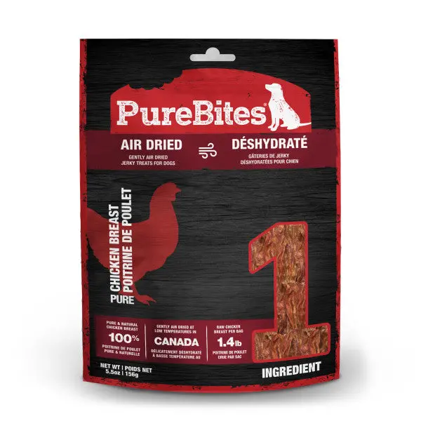 Purebites Chicken Breast Jerky Dog Treat 1