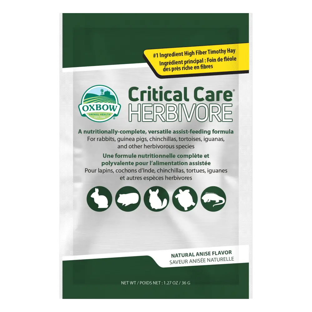 Oxbow Animal Health Critical Care Herbivore Anise 1