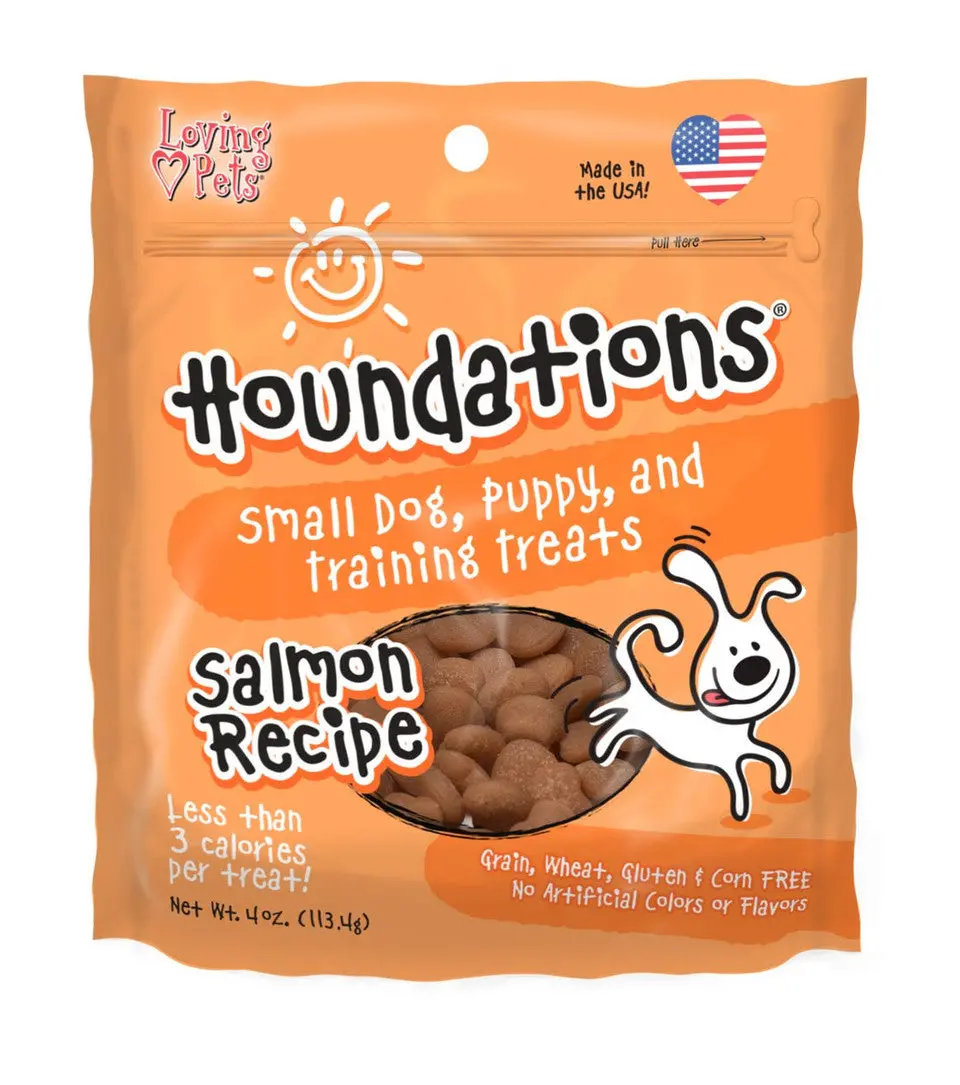 Loving Pets Houndations Grain Free Salmon Training Dog Treats 1