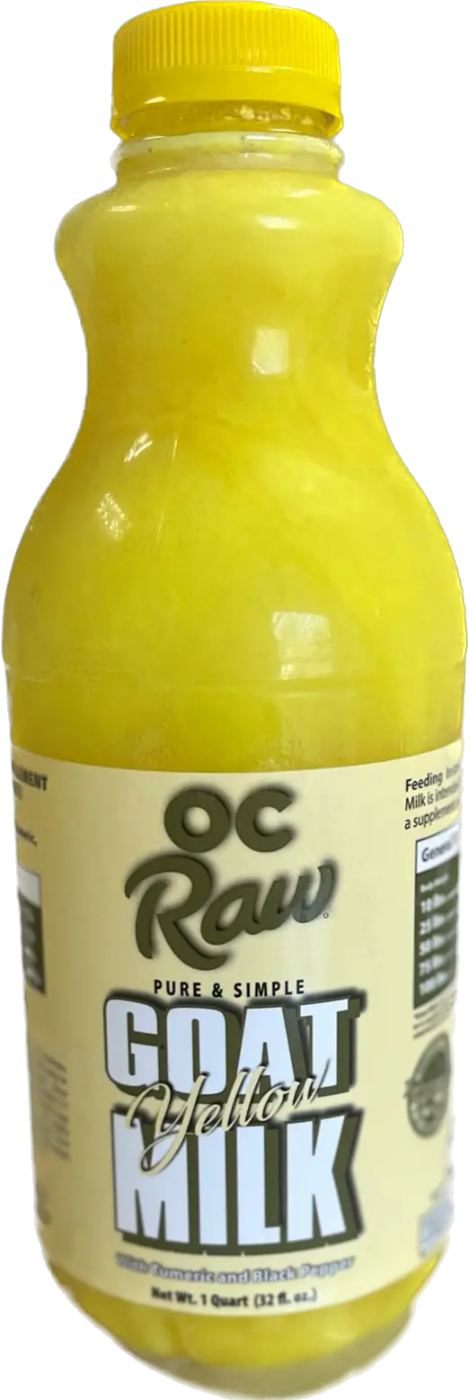 Oc Raw Dog Frozen Yellow Goat Milk 1